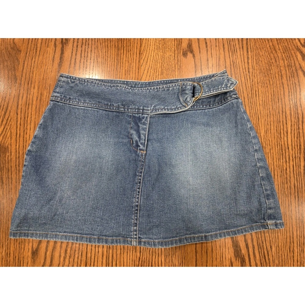 Xhilaration Stretch Denim Skort Size 7